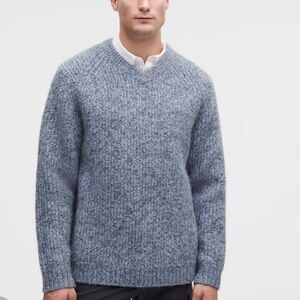 Lululemon Alpaca Wool-Blend V-Neck Sweater SMALL